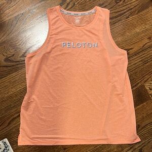NWOT Peloton Orange Tank Top